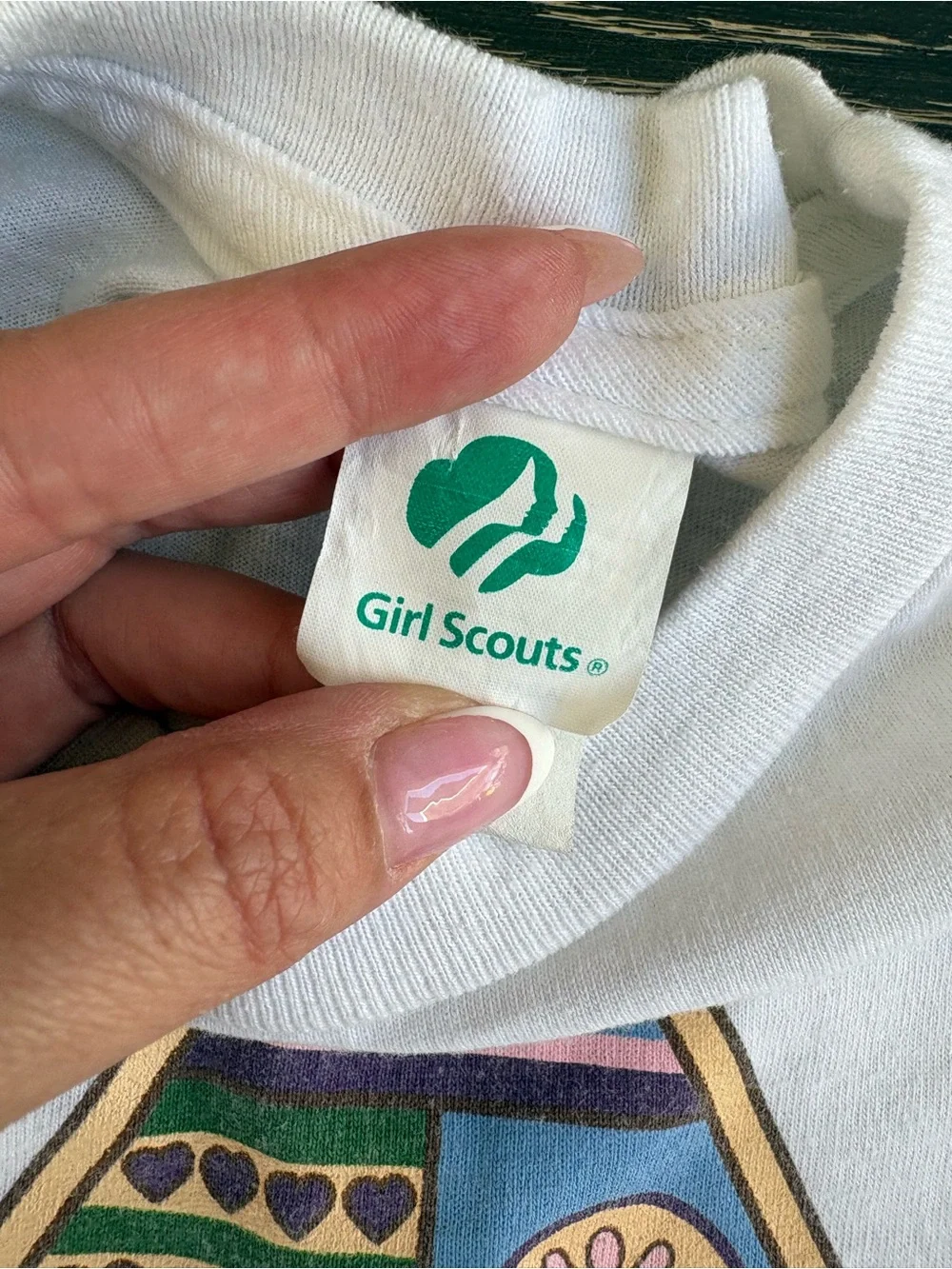 VTG GIRL SCOUTS Tee Shirt